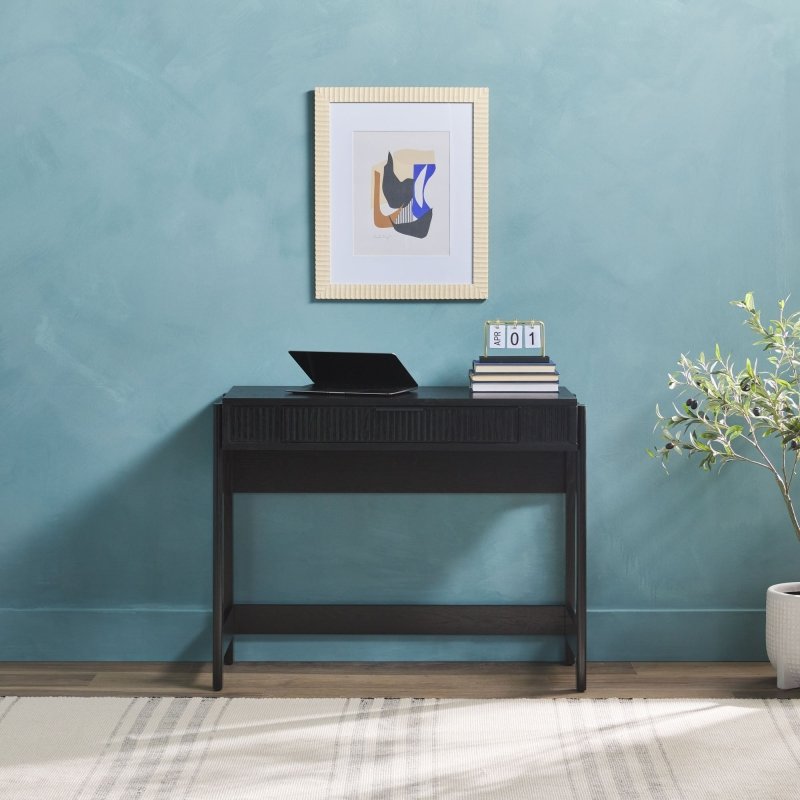 Bayard Modern Reeded Writing Desk with Lift Top - FCHF CITY