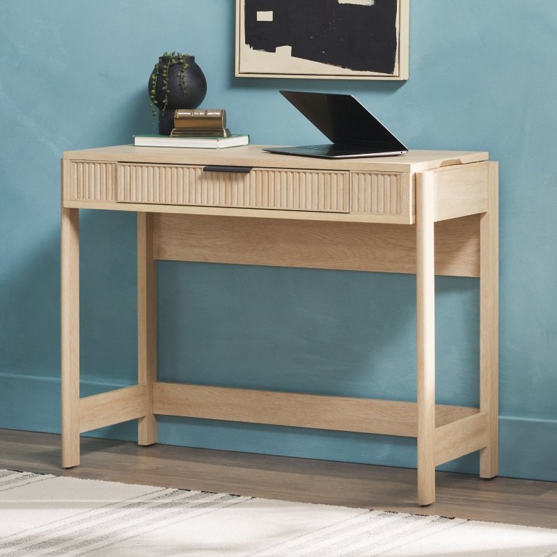 Bayard Modern Reeded Writing Desk with Lift Top - FCHF CITY
