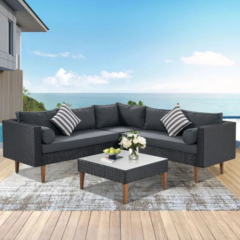 Becket Outdoor Sofa Set - FCHF CITY