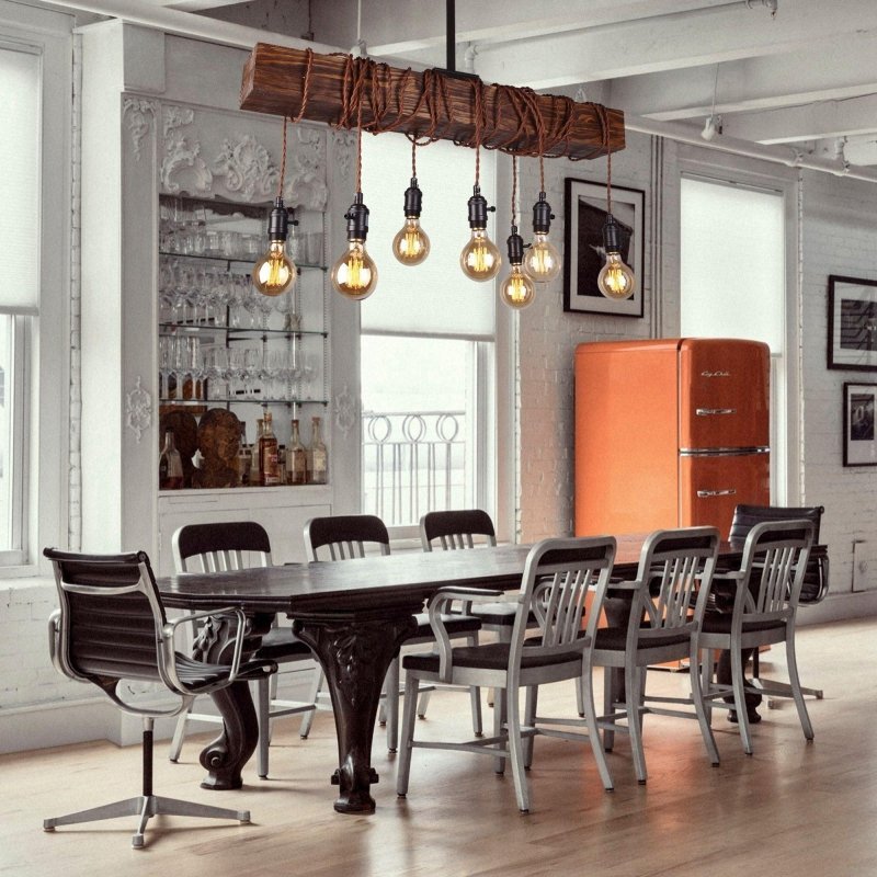 Belz 8 - Light Kitchen Island Bulb Pendant Light - FCHF CITY