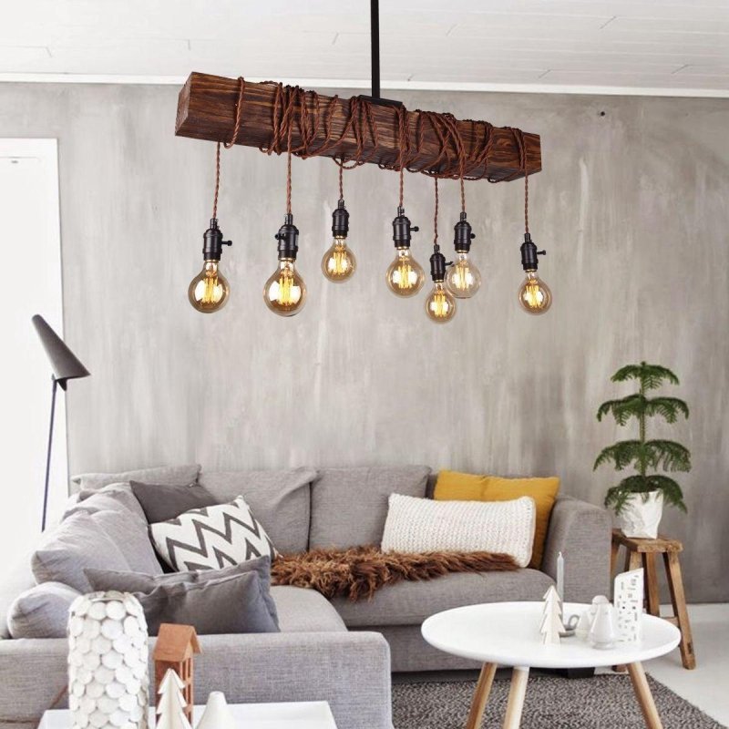 Belz 8 - Light Kitchen Island Bulb Pendant Light - FCHF CITY