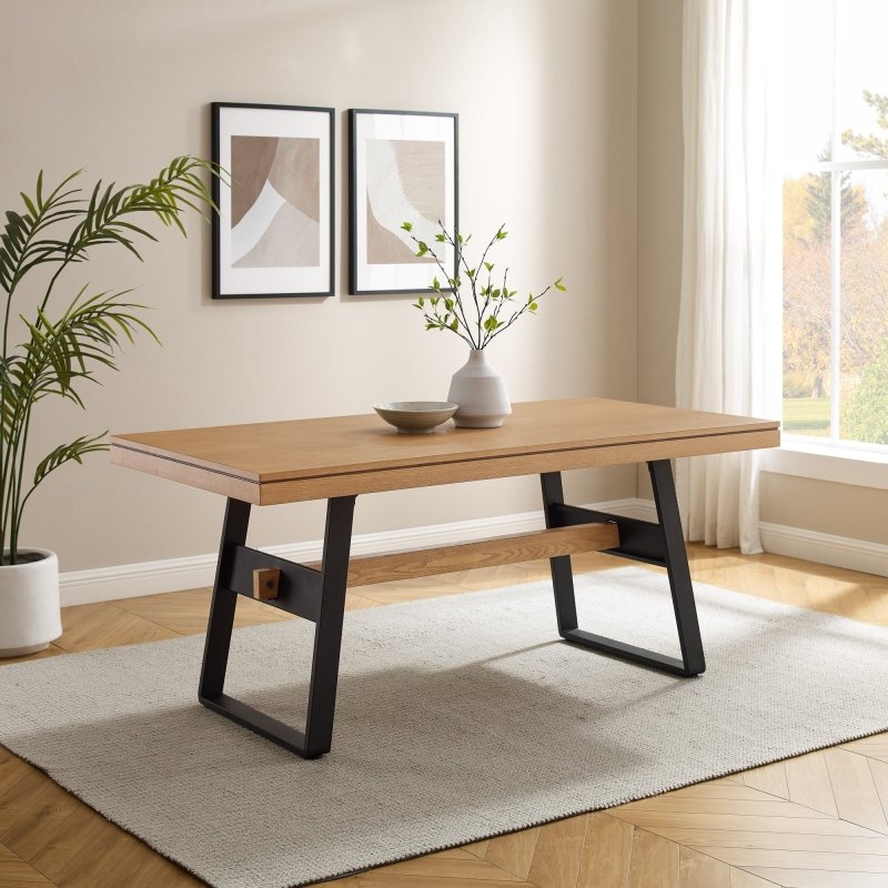Benedict Modern Industrial Dining Table & Desk - FCHF CITY