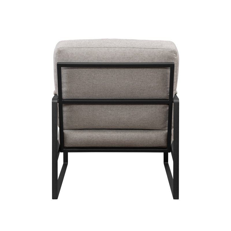 Bentley Contemporary Metal Frame Accent Chair - FCHF CITY
