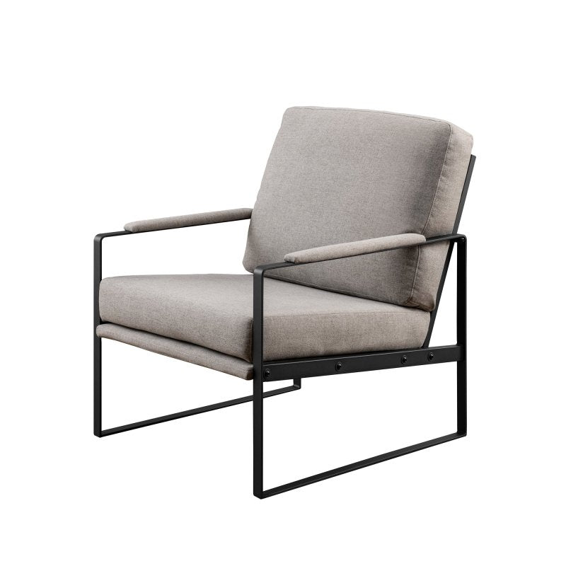 Bentley Contemporary Metal Frame Accent Chair - FCHF CITY