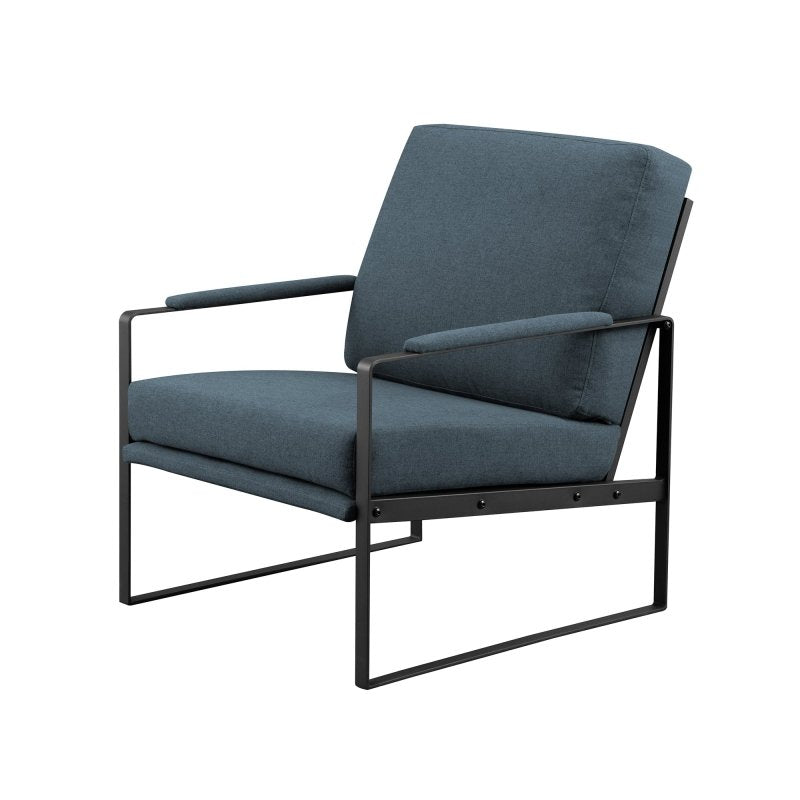 Bentley Contemporary Metal Frame Accent Chair - FCHF CITY