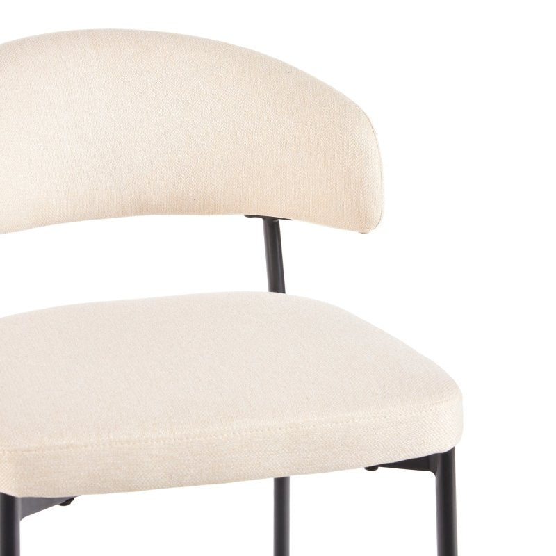 Benton Modern Upholstered Bar Stool, Set of 2 - FCHF CITY