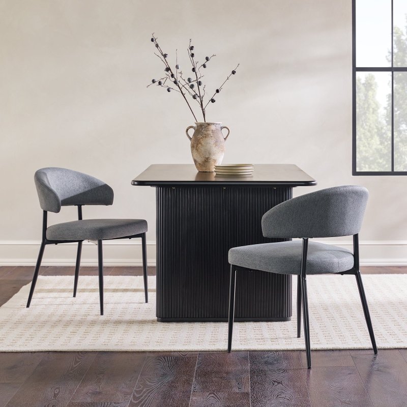 Benton Modern Upholstered Dining Chair, set of 2 - FCHF CITY