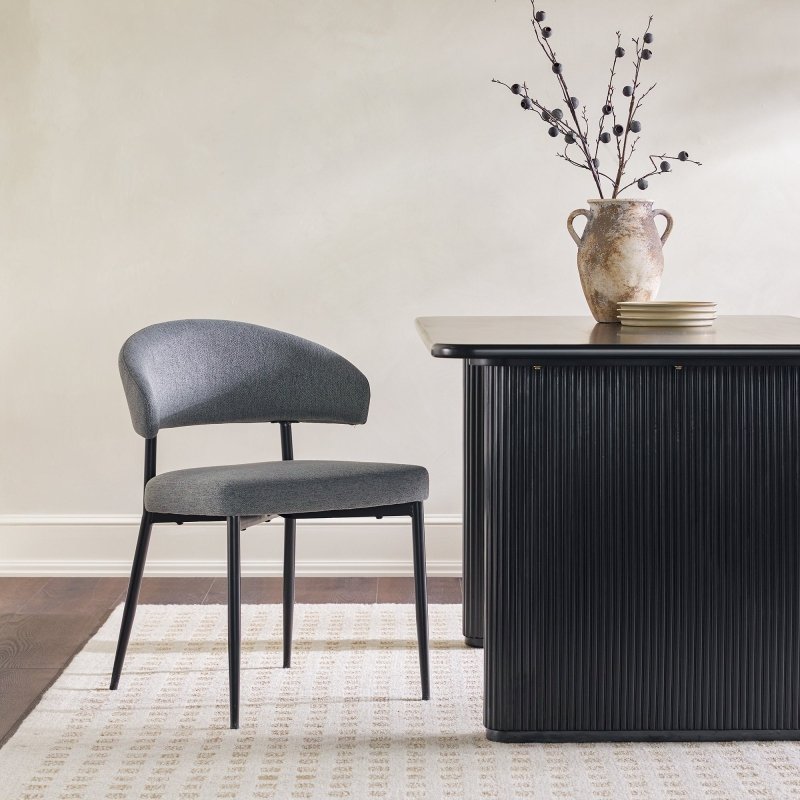 Benton Modern Upholstered Dining Chair, set of 2 - FCHF CITY