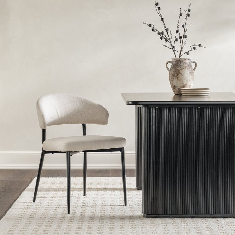 Benton Modern Upholstered Dining Chair, set of 2 - FCHF CITY