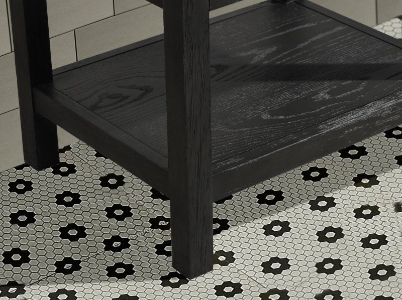 Betty 24" Bathroom Vanity Weathered Gray - FCHF CITY