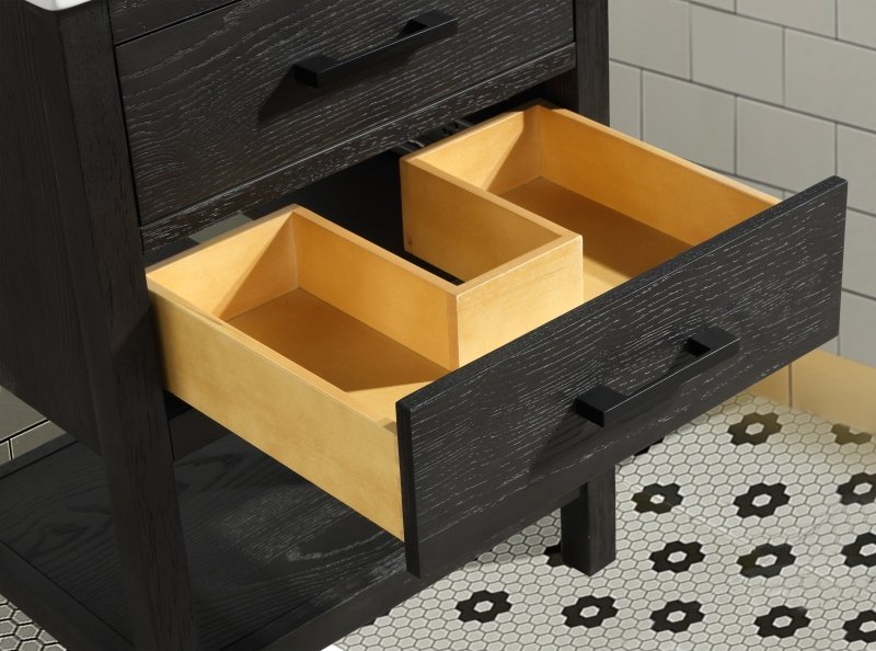 Betty 24" Bathroom Vanity Weathered Gray - FCHF CITY