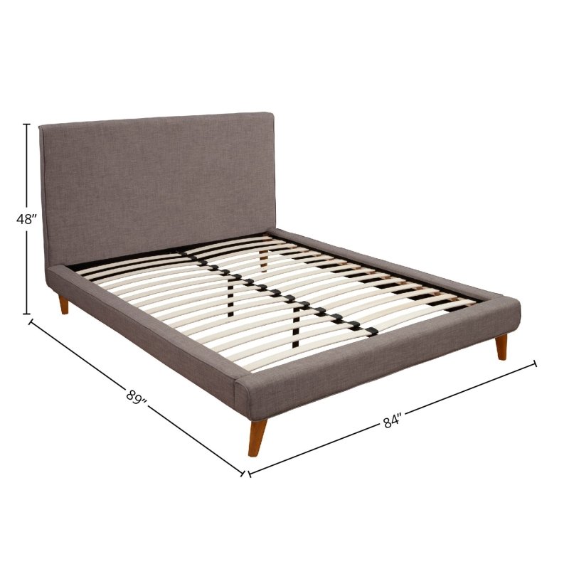 Britney Bed, Dark Grey - FCHF CITY