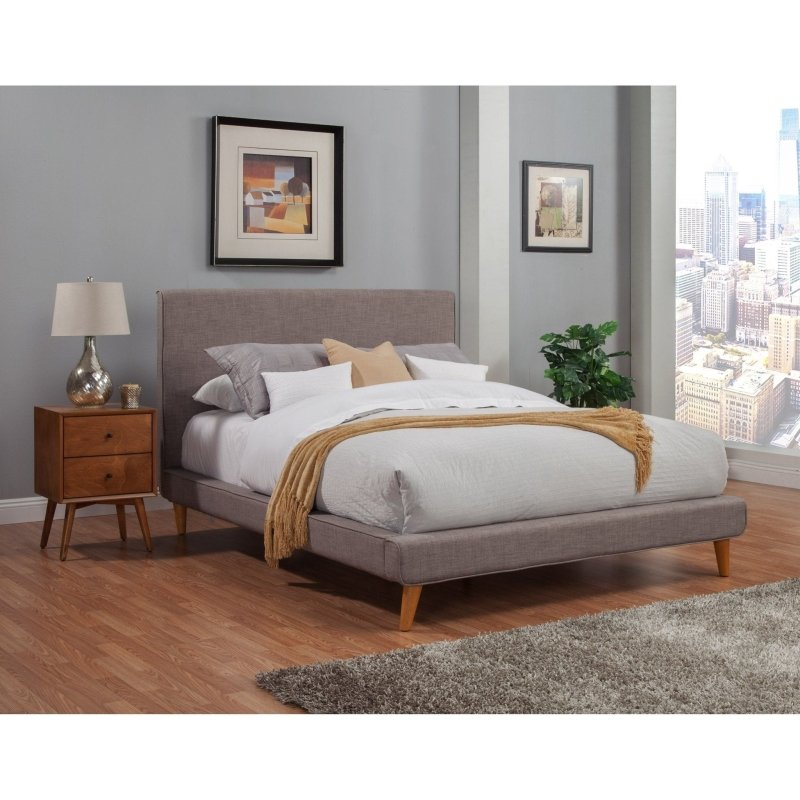 Britney Bed, Dark Grey - FCHF CITY