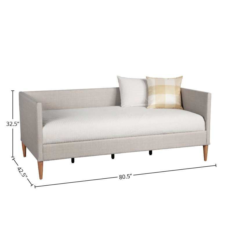 Britney Daybed, Light Grey Linen - FCHF CITY