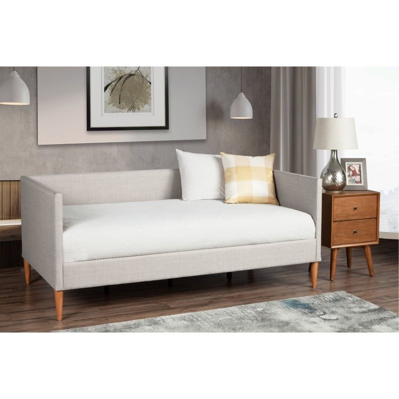 Britney Daybed, Light Grey Linen - FCHF CITY