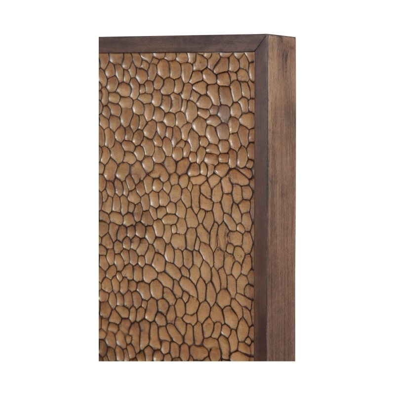 Brown Pearl Platform Bed, Brown Bronze - FCHF CITY