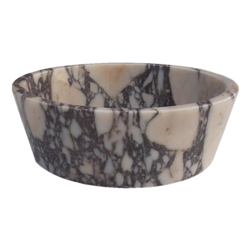 Calacatta Viola Marble Tapered Above Vanity Bathroom Sink Honed/Matte - FCHF CITY