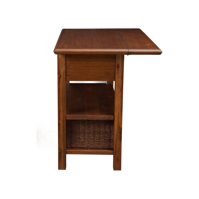 Caldwell Kitchen Cart, Antique Cappuccino - FCHF CITY
