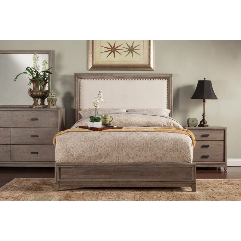 Camilla Bed, Antique Grey - FCHF CITY