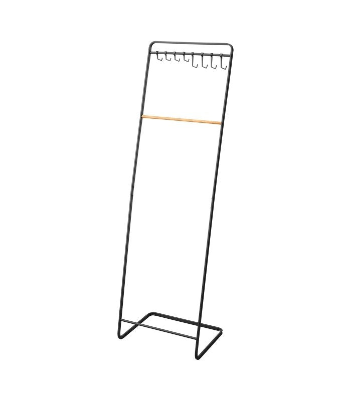 Coat Rack with Hat Storage (66" H) - Steel + Wood - FCHF CITY