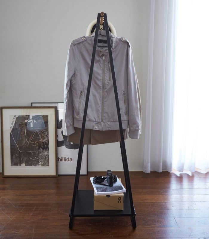Coat Rack with Shelf (55" H) - Steel - FCHF CITY