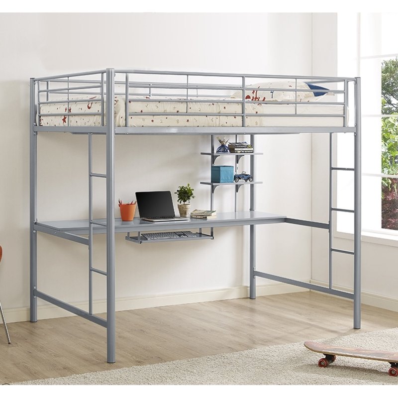 Colton Full Over Workstation Bunk Bed - FCHF CITY