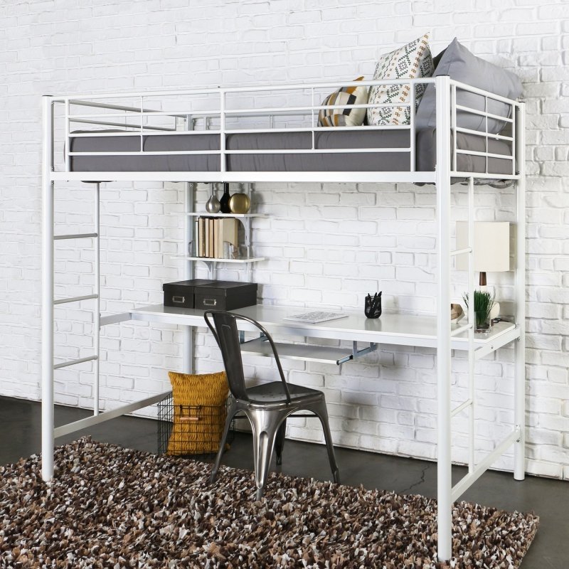 Colton Twin over Workstation Bunk Bed - FCHF CITY