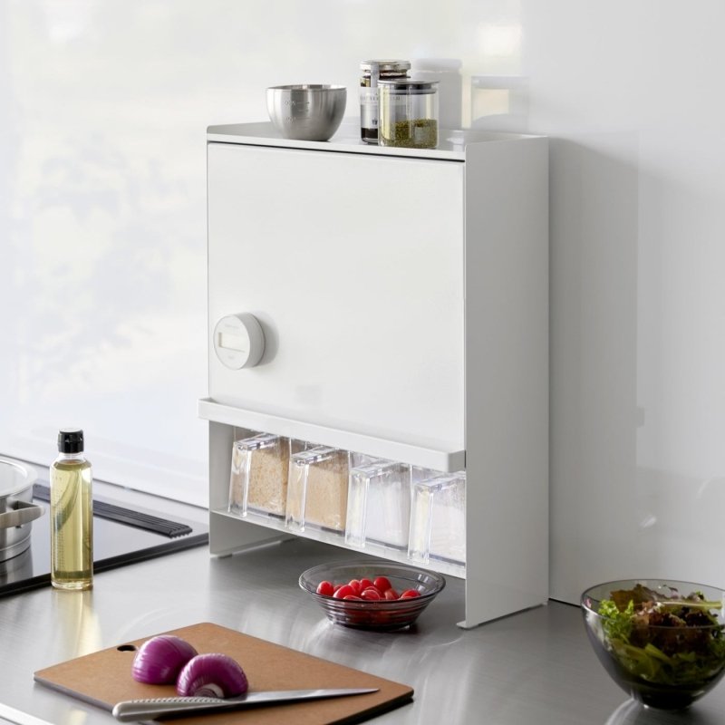 Concealable Spice Rack - Steel - FCHF CITY