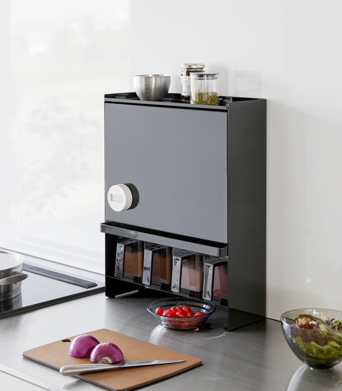 Concealable Spice Rack - Steel - FCHF CITY