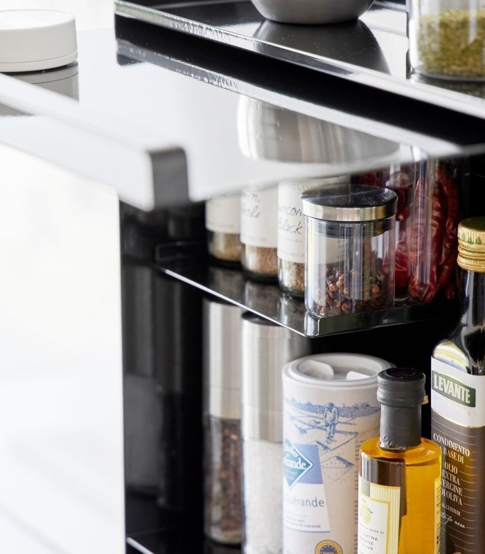 Concealable Spice Rack - Steel - FCHF CITY