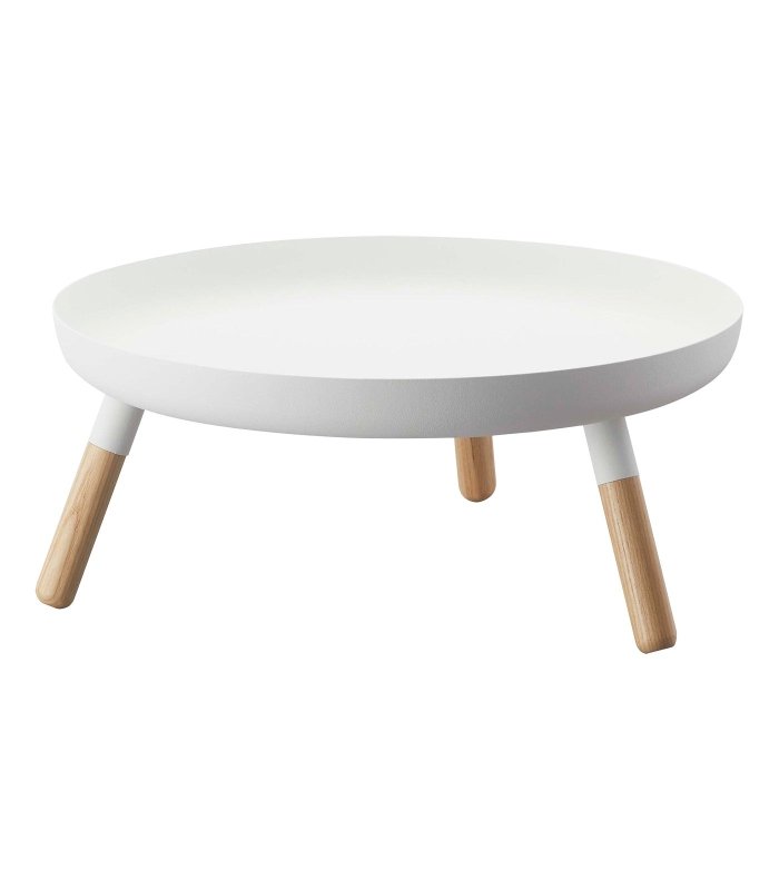 Countertop Pedestal Tray (5" H) - Steel + Wood - FCHF CITY