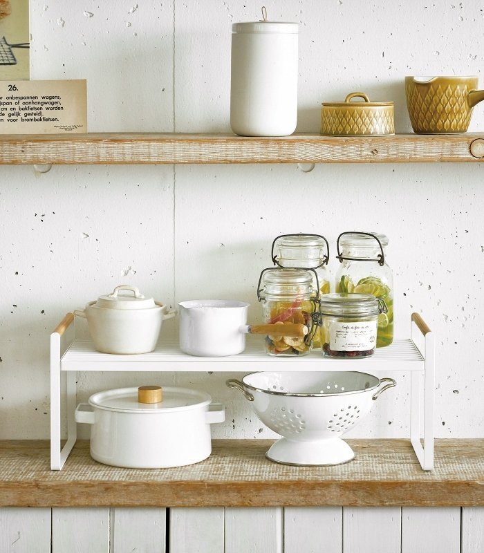 Countertop Wire Shelf - Steel + Wood - FCHF CITY