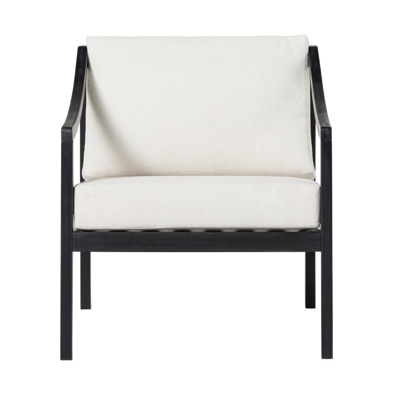 Covina Modern Wood Outdoor Lounge Chair - FCHF CITY