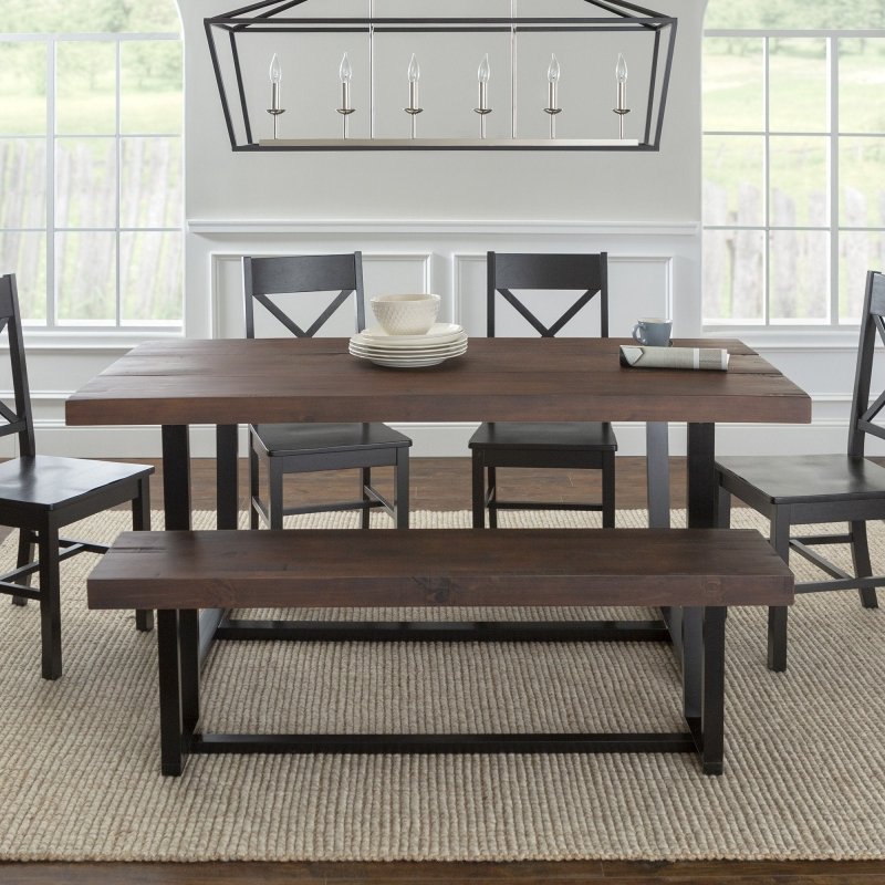 Covington Farmhouse 6 - Piece Dining Table Set - FCHF CITY