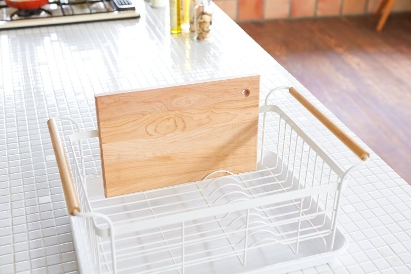 Dish Rack - Steel + Wood - FCHF CITY