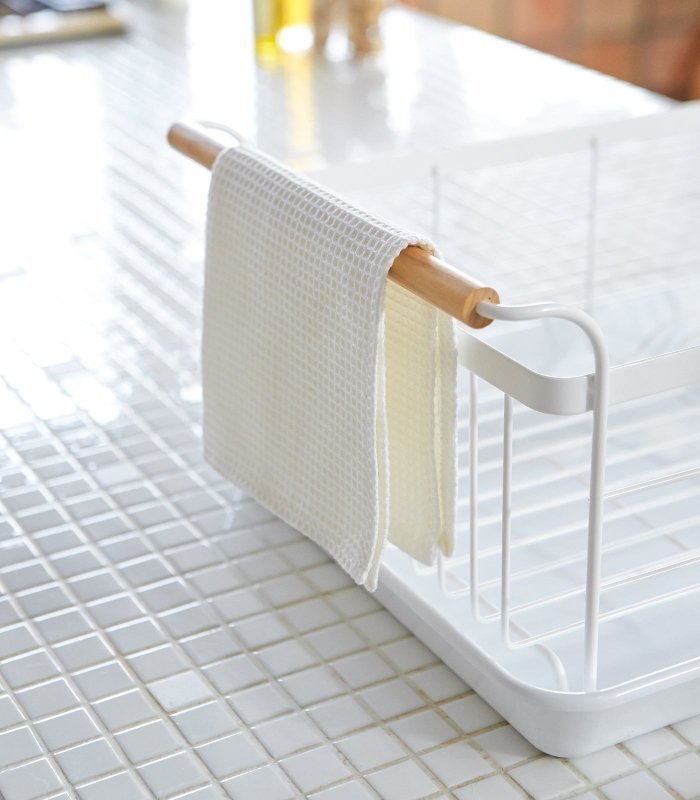 Dish Rack - Steel + Wood - FCHF CITY