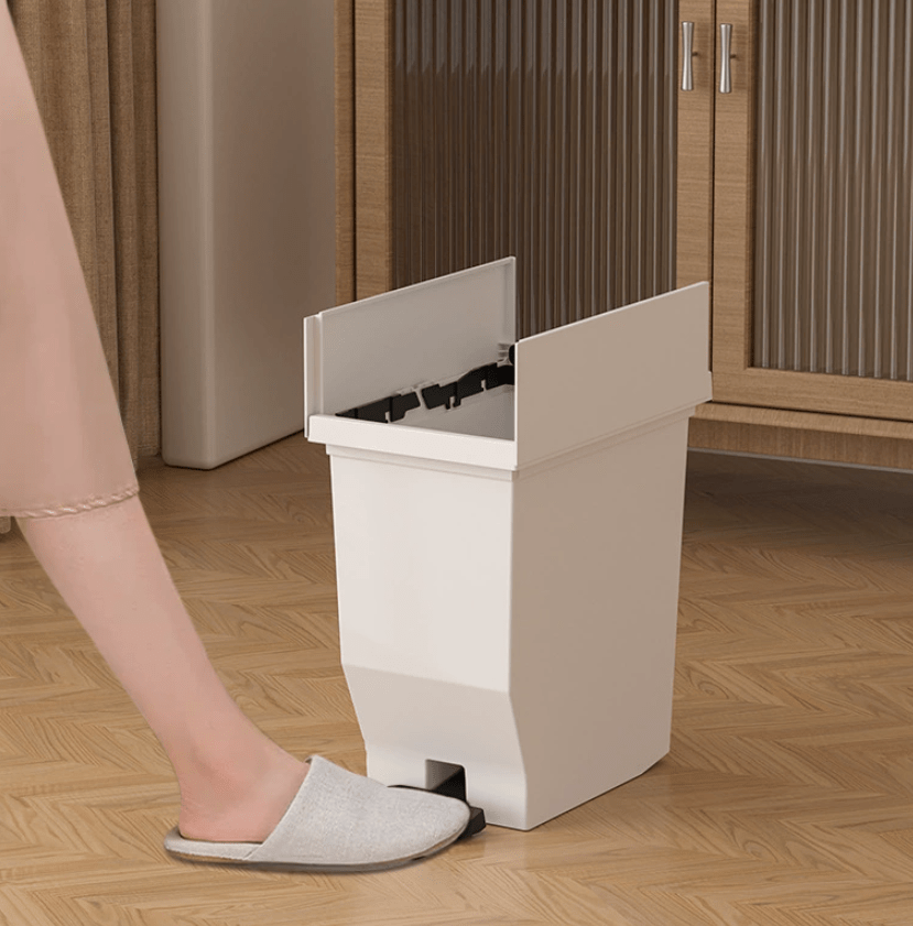 Double Cover Trash Can - FCHF CITY