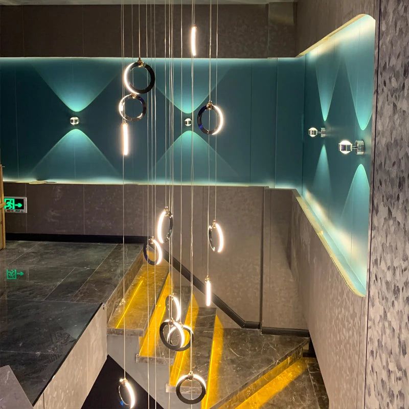 Durnten Staircase Chandelier - FCHF CITY