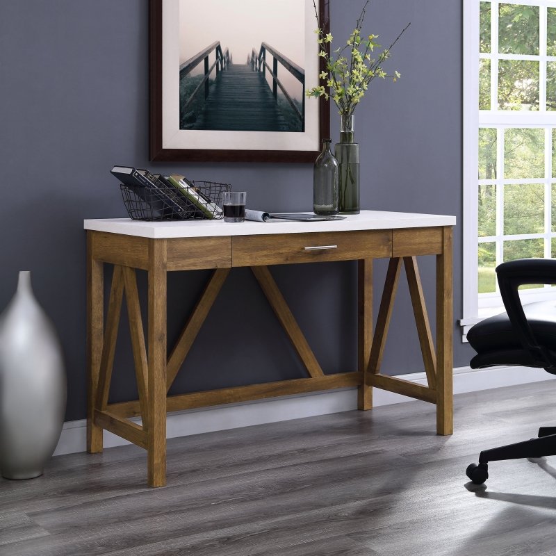 Eckert Rustic Desk Console Table - FCHF CITY