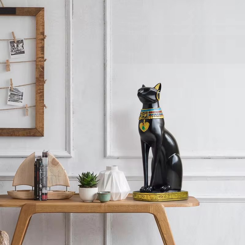 Egyptian Cat Figurine - FCHF CITY