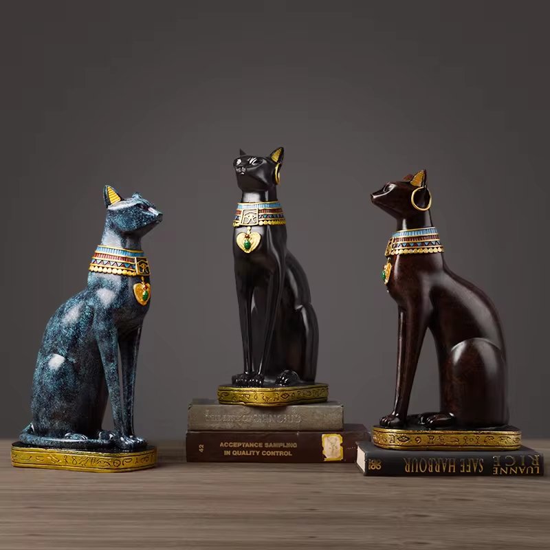 Egyptian Cat Figurine - FCHF CITY
