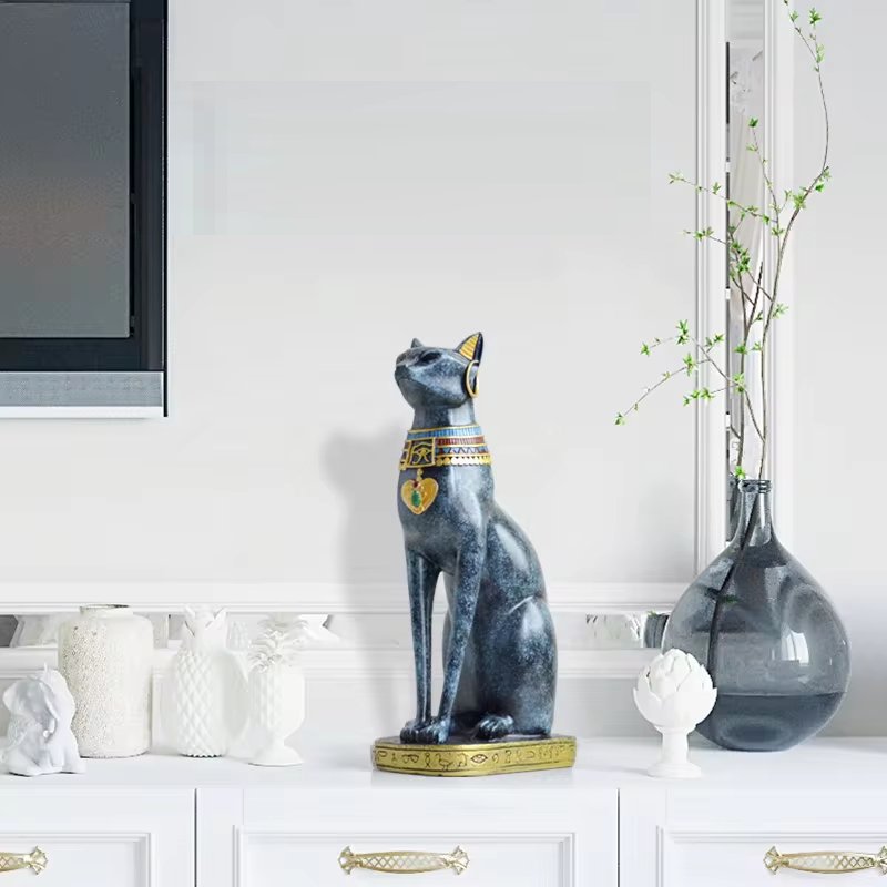 Egyptian Cat Figurine - FCHF CITY