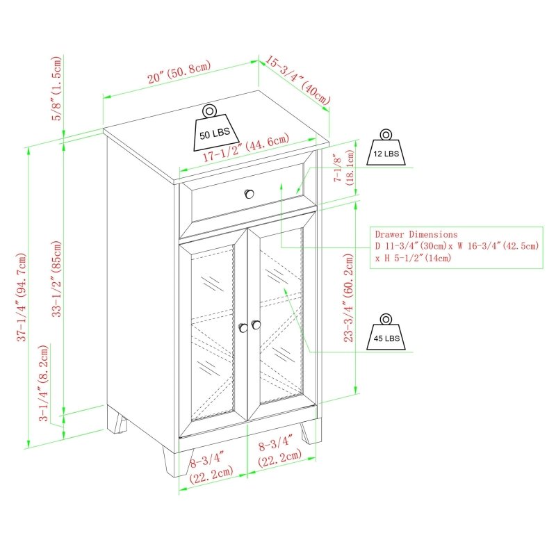 Elara Wine Bar Cabinet - FCHF CITY