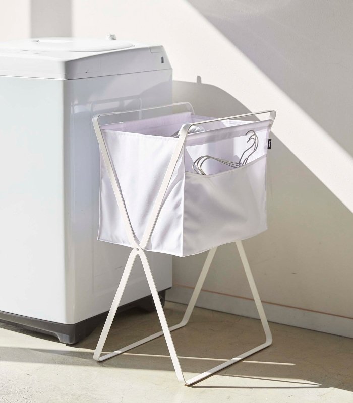 Elevated Laundry Hamper - Steel - FCHF CITY