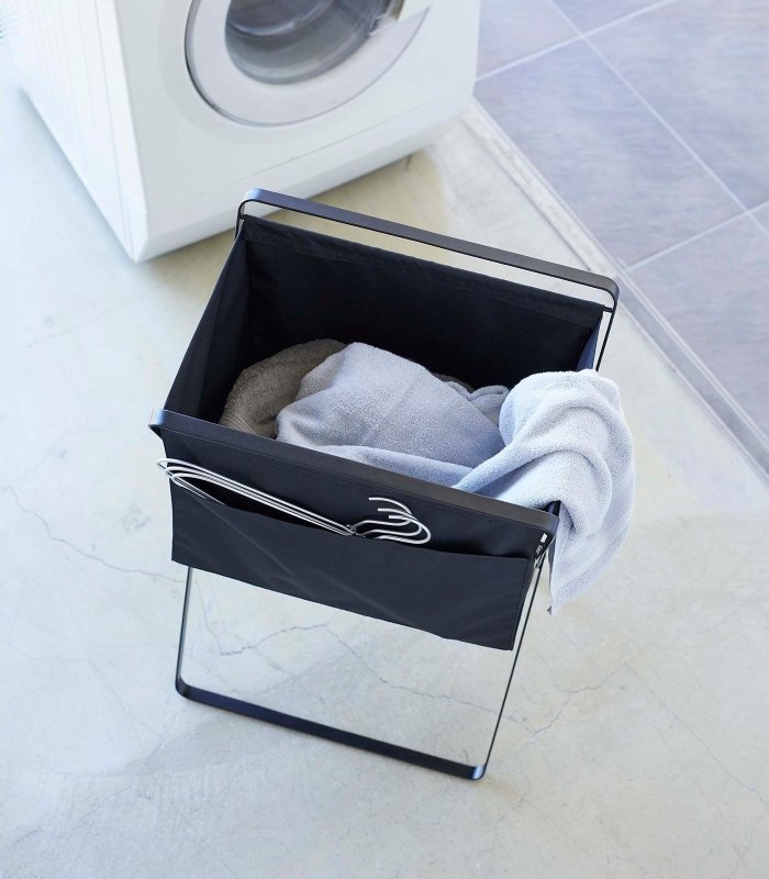 Elevated Laundry Hamper - Steel - FCHF CITY