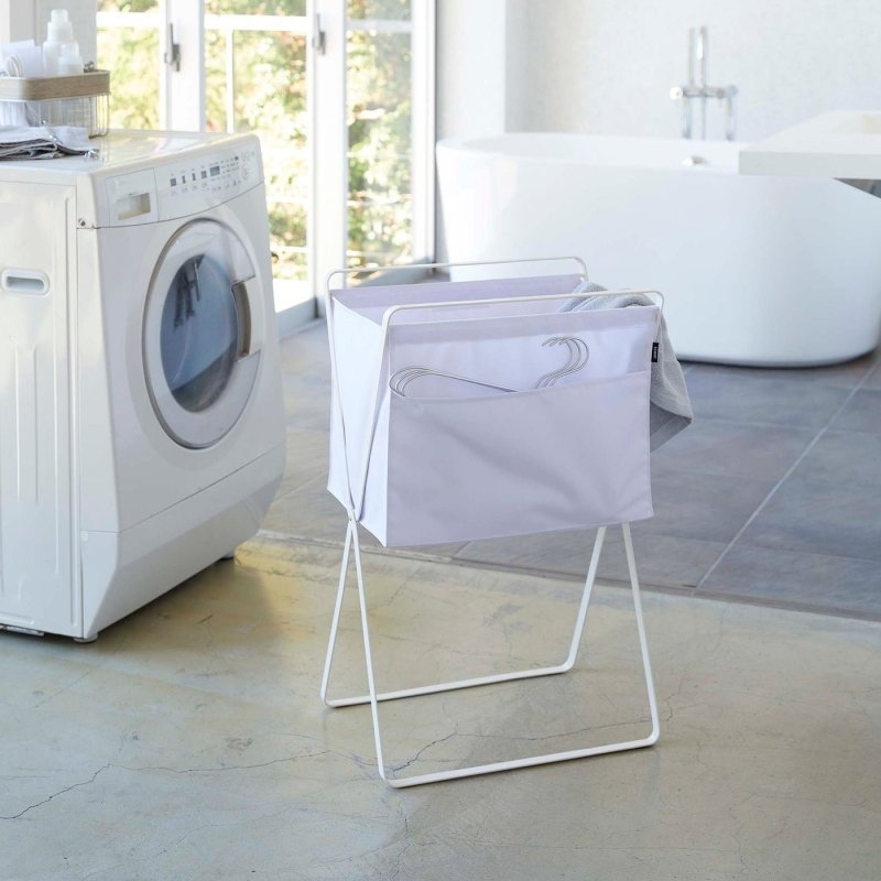 Elevated Laundry Hamper - Steel - FCHF CITY