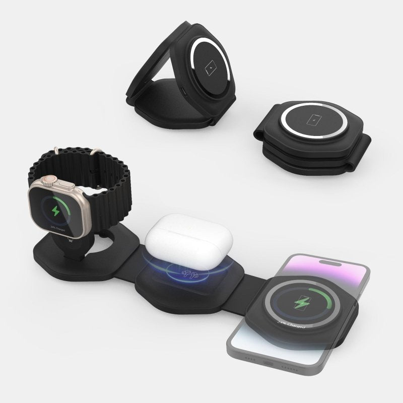 Ellure 3 - in - 1 Wireless Charger - FCHF CITY
