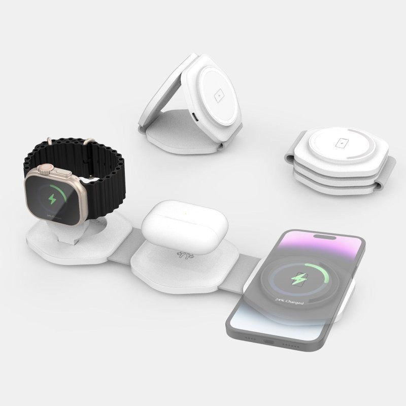 Ellure 3 - in - 1 Wireless Charger - FCHF CITY