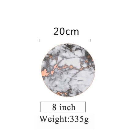 Ellure Marbled Plates - FCHF CITY