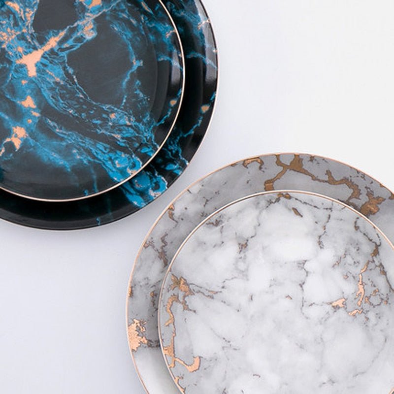 Ellure Marbled Plates - FCHF CITY